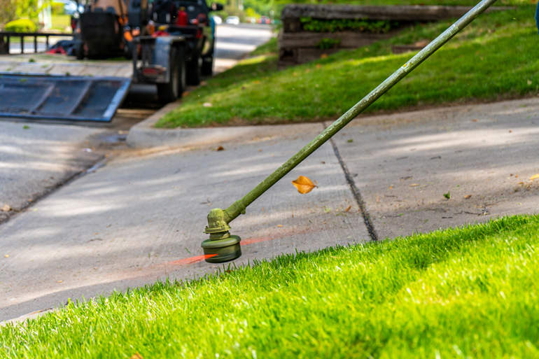 Palmer Lawn Care AZ Mowing Edging Gravel